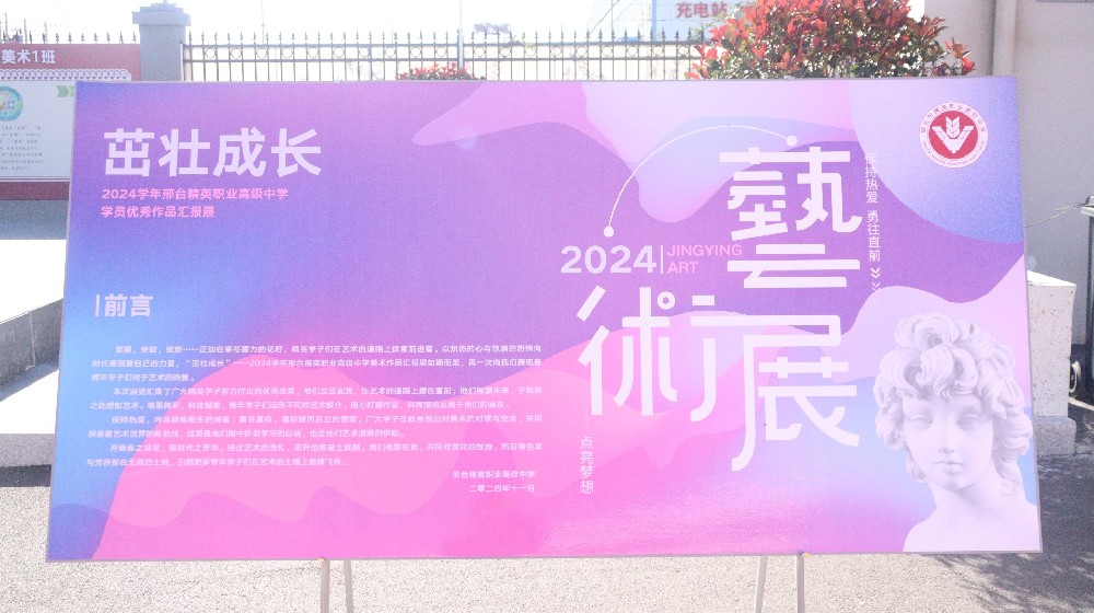 精英职高美术专业画展（第一期）